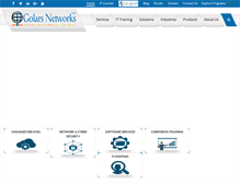 Tablet Screenshot of golarsnetworks.com